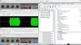 Morse Code audio QSO over Mumble - using the ZamGate CW Keyer - advanced setup for iCW