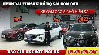 3 XE Hyundai TUCSON Cực Hot Đổ Bộ Showroom Sài Gòn Car | Báo Gía Xe Lướt Mới Cập Bến