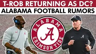 Alabama Football Rumors: Travaris Robinson To Return As Alabama DC? Caleb Downs & Ryan Williams