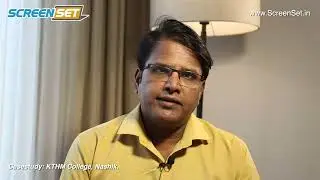 KTHM College Nashik x Screen Set | Industrial Screen Printing Training and Practical Education