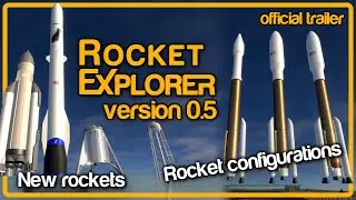 Configs, Teleport & New Rockets - ROCKET EXPLORER 0.5 Official Trailer