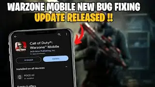 Warzone Mobile New Bug Fixing Update Is Here !!!
