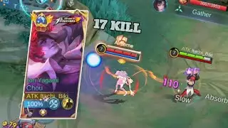CHOU ROTATION 17 KILL!! +INTENSE GAMEPLAY - Mobile Legends 