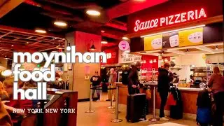 Moynihan Food Hall at Penn Station's Moynihan Train Hall | NYC