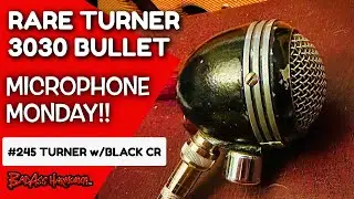 Best Blues Harmonica Microphones | RARE Vintage Turner 3030 Bullet Mic - Microphone Monday 245