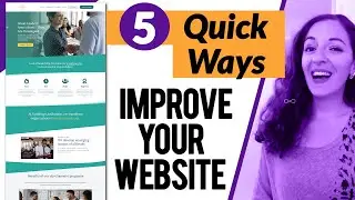 5 Ways to Improve Your Website Design Now To Increase Sales ✅