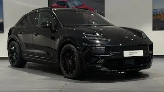 Macan Turbo Electric | Jet Black Metallic | CV75WBD #porschecentrenewport