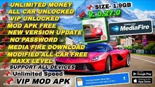 Racing Master Mod Apk Unlimited 🤑  Money All Car Unlocked And Max Level VIP