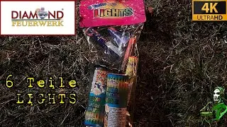 Diamond Feuerwerk 6 Teile LIGHTS Font&auml;nen Sortiment 😍