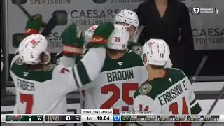 Unbelievable pass from kaprizov to Matt boldy puts Wild up 1-0 - minnesota wild