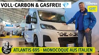 Atlantis Carbon 695 Test: Das ultimative Monocoque-Wohnmobil? | Gasfrei & Hochindividuell | CMT 2026