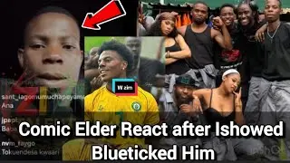 Breaking🇿🇼😢Comic Elder , Hatipere, Yayha, Magic, React after Blueticked by Ishow Speed in Zimbabwe 