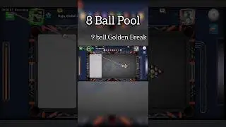 9 Ball Pool Best Golden Break Heist Winstreak ( One Shot Win ) #shorts