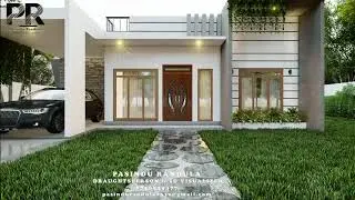 Single Story Modern House  #lumion  10 #architecturerender  #design  #revit  #modeling #d5