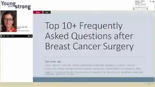 Webcast: Top 10 FAQs After Breast Cancer Surgery