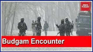J&K Encounter Underway: Forces Gun Down Terrorists In -4* Degrees, Heavy Snow