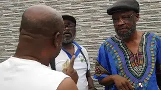 AMBIANCE DU TOURNAGE AVEC VUE DE LION , MODERO,MPAKA LOWI CARDOZO