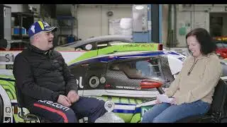 Interview Annette Laqua mit Tom Ambiel am 08.10.2025 bei Rinaldi Racing in Mendig