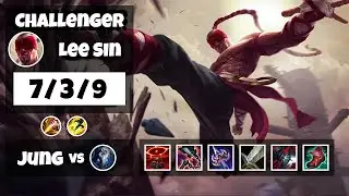 Lee Sin 11.12 S11 Jungle Challenger Replay (7/3/9) - EU