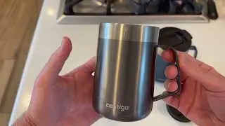 Contigo Streeterville Travel Mug Review | 14oz, Handle, Splash-Proof Lid (2-Pack)
