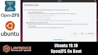 Ubuntu 19.10 Beta: Test Experimental ZFS On Boot