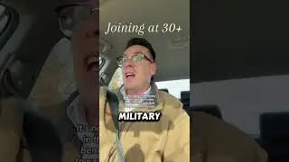Вступайте в армию в возрасте 30+
