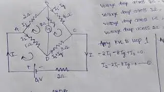 KVL Problem on Wheatstone bridge circuit