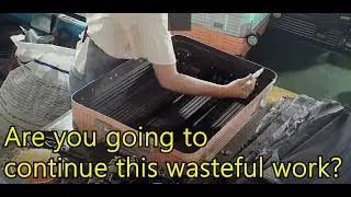 Travel carrier/Hard case Shell hot melt bonding for lining attachment