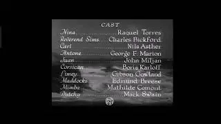 The Sea Bat (1930) Title Sequence Metro Goldwyn Mayer