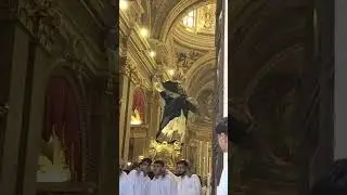 Il-hrug tal-purcissjoni tal-festa ta San Vincenz Ferreri gewwa l-Belt Valletta tas-sena 2025