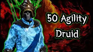 You must be SHAMELESS to run 50 AGILITY druid | Dark and Darker