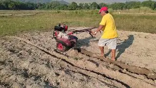 Actual testing of 12Hp Diesel Engine Tiller.