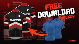 Free Download Clycing Jersey Mockup | Wei Design