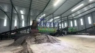 Urban solid waste sorting system Domestic waste management system