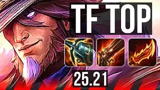 TWISTED FATE vs DARIUS (TOP) | 38k DMG, 4k comeback | EUNE Grandmaster | 25.21