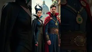 DISNEY X MARVEL X DC | InovaFusion #disney #frozen #hybrid #fusion #drstrange #maleficent #raven