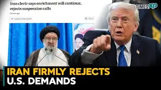 Iran Flatly Rejects U.S. Demands After Peace Talks