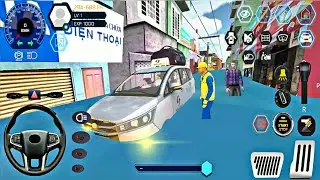Car Simulator Vietnam Gameplay - Toyota Innova Driving in Flood Village Road - 3D Car Simulator Game