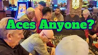 Aces on the Brain at the Table Today