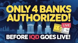 Before It Goes Live: Only 4 Banks Authorized for Iraqi Dinar Revaluation! 🔍 🏦 💰 RV News 2025