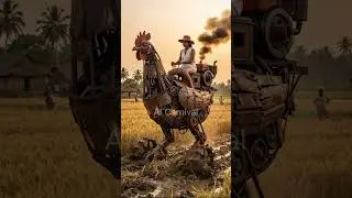 Farming 2030: Smart AI Robots Working the Land | AI Robots | Farming Goes High-Tech #ytshort #shorts