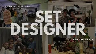 Day in my life as SET DESIGNER| Ruin Theory BTS