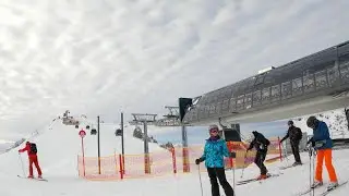 Skiing St Christoph to Stuben, Austria - GoPro Hero 8