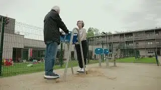 Le parcours sant&eacute; sur le site de la Visitation (Lobbes)