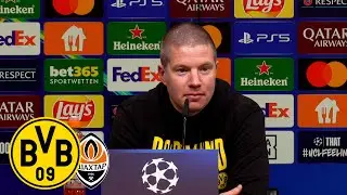 &bdquo;Geisteskrankes Gef&uuml;hl&ldquo; | PK mit Tullberg | BVB - Shakhtar Donetsk 3:1