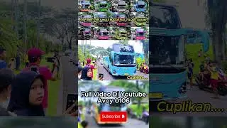 FULL BUS TELOLET BASURI,  Hunting Bus Basuri Trip BNR The Jungle Bogor #telolet #basuri #shorts