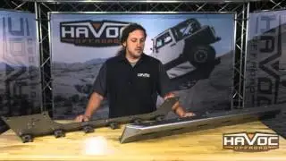 Crawler Conceptz Ultra Series 2 Door Rockers - HavocOffroad.com