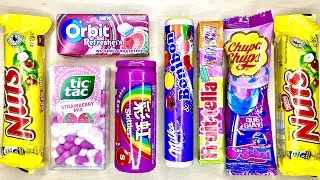 Some Lot's Of Skittles Milka Chupa Chups Orbit | Sweet Unpacking | ASMRfood | Satisfying Video
