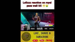 Lollzzz in Royal paas wali UC 😁🤑 #bgmi #lollzzzgaming