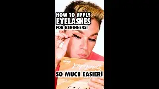HOW TO APPLY LASHES! 🚨 👉🏼 #JohnnyRossMakeup
